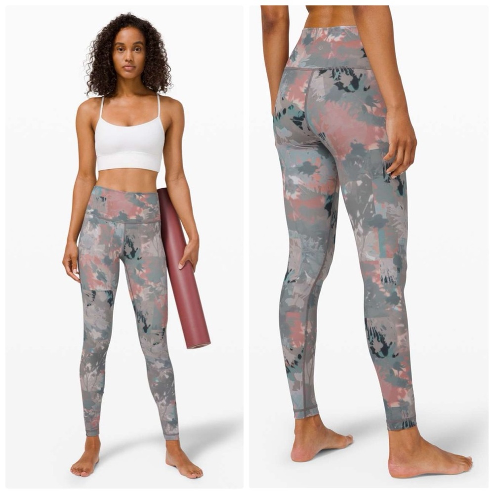 Lululemon wunder under high rise tight 28” full on luxtreme in untamed nature 2